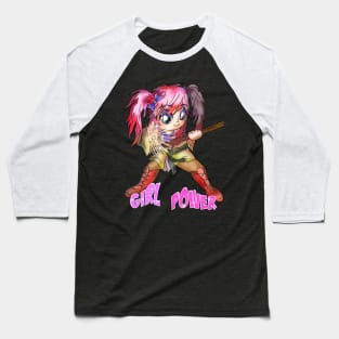 girl power elf fighter Baseball T-Shirt